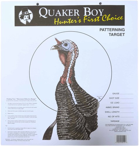 Alternative view of QUAKER BOY PAPER TARGET TURKEY - 20" X 20" 100-PACK