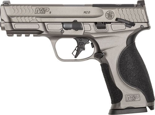 Alternative view of S&W M&P9 M2.0 METAL 9MM 4.25" - 10-SHOT GRAY CERAKOTE CA COMPL