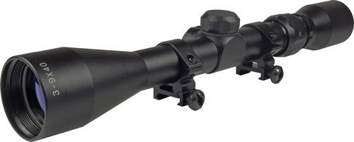 Alternative view of TRUGLO SCOPE BUCKLINE 3-9X40MM - BDC BLACK W/WEAVER RINGS