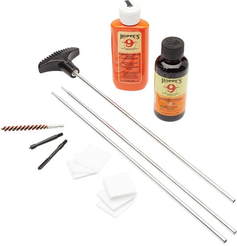 HOPPES CLEANING KIT FOR .30CAL - ALUMINUM W/CLAMSHELL PACKAGE
