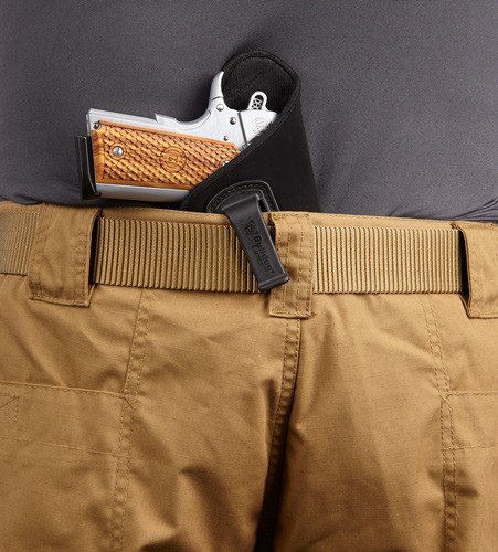Alternative view of BULLDOG INSIDE PANTS HOLSTER - LARGE AUTO 3.5-5" RH BLACK
