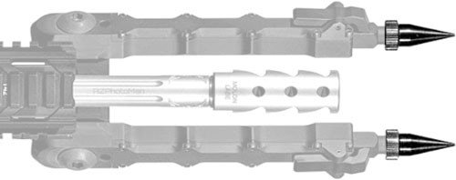 Alternative view of ACCU-TAC SPIKE FEET SET FITS - LR10 BIPODS STEEL BLACK