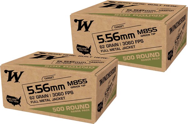 Alternative view of WINCHESTER USA 5.56X45 62GR - GREENT TIP 1000RD CASE LOT