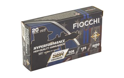 Alternative view of FIOCCHI HYPR SBR 308WIN 125GR 20/200