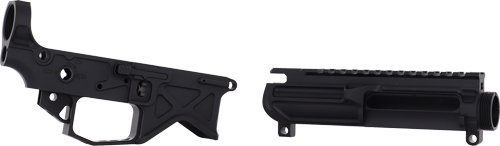 Alternative view of BATTLE ARMS AR15 LIGHTWEIGHT - RECEIVER SET BILLET BLACK