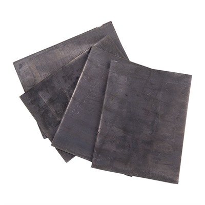 BARREL VISE SHIMS, PURE LEAD, 3'' X 4'', 4 PACK