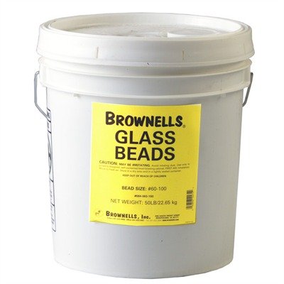 GLASS BEADS, #270+ (.0021-.0005''), 50 LBS