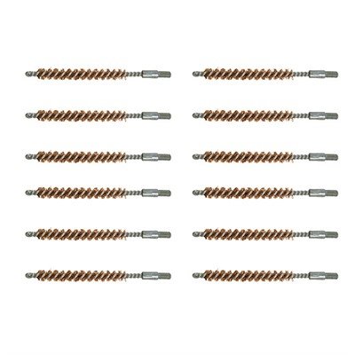 DOUBLE-TUFF BRONZE RIFLE BRUSH 6MM 12 PACK