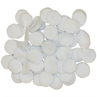 ROUND COTTON FLANNEL PATCHES, .875'' .17/.22 CAL, 1000 PACK