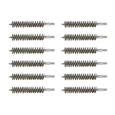 STANDARD LINE STAINLESS 44/45 CALIBER RIFLE BRUSH 12 PACK