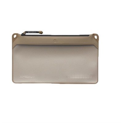 DAKA SMALL WINDOW POUCH FLAT DARK EARTH
