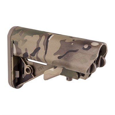 AR-15 ENHANCED SOPMOD STOCK COLLAPSIBLE MIL-SPEC MULTI-CAM