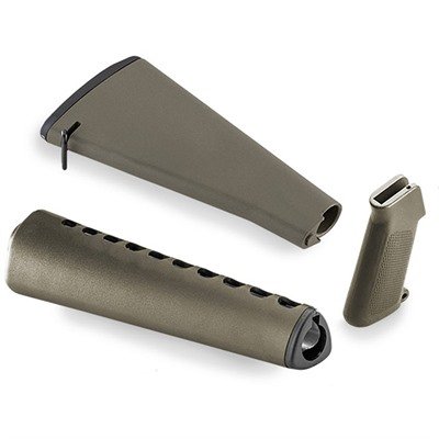 COMPLETE RETRO A1 FURNITURE KIT FOR AR-15 OD GREEN
