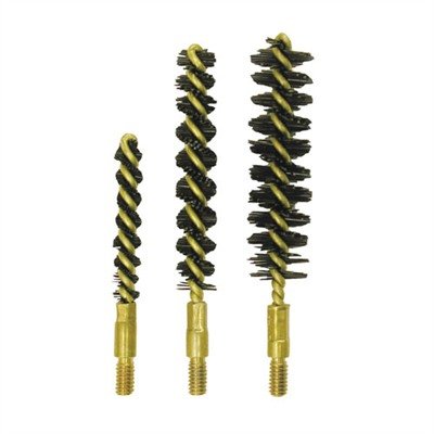 NYLON RIFLE BORE BRUSH, 338 CALIBER, 8-32M, 12 PACK