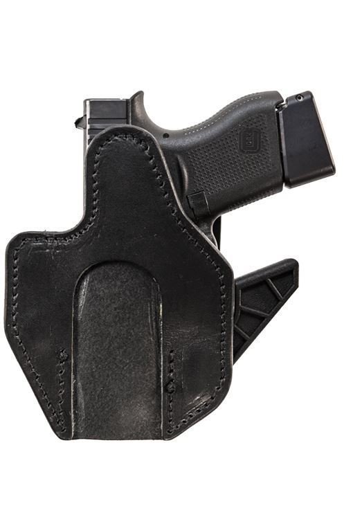 Alternative view of CompTac eV2 Max Hybrid Appendix IWB Holster - SW - MP Shield 9mm/40 - Right - Black