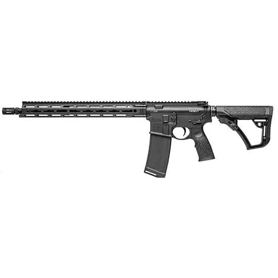 Alternative view of DANIEL DEFENSE DDM4V7 5.56 RIFLE 16" MOD RAIL, BLACK 1-30RD MAG