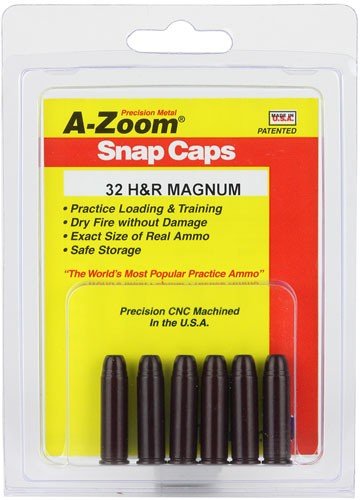 Alternative view of A-ZOOM METAL SNAP CAP - .32HR MAGNUM 6-PACK