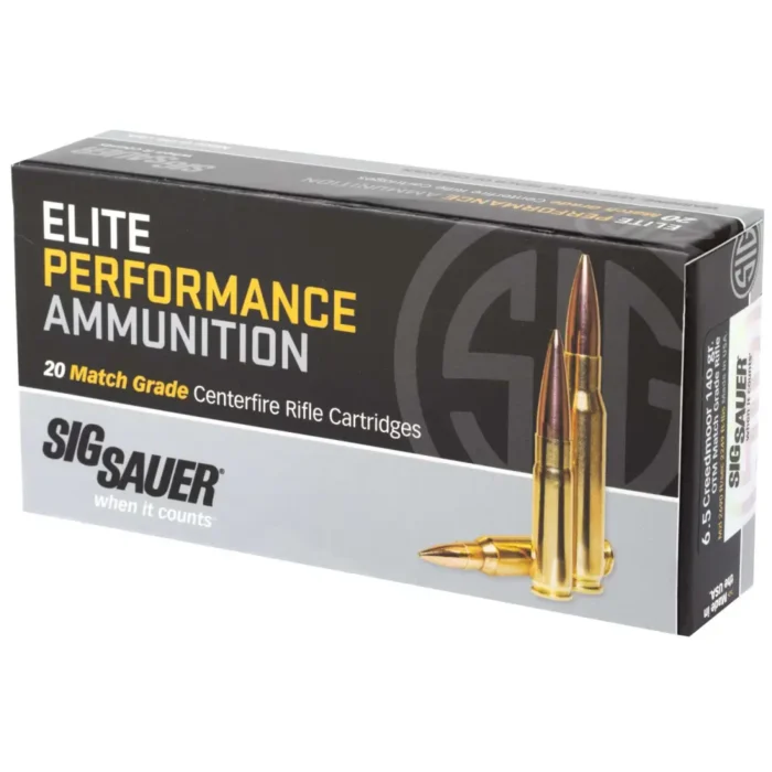 Alternative view of SIG SAUER ELITE HUNT 6.5CREEDMOR 140GR 20RD BX