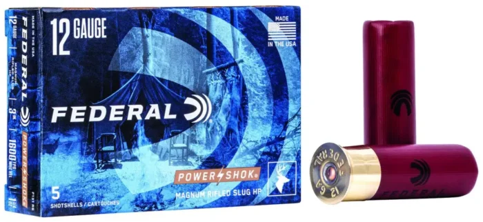 FEDERAL 12GA 3" MAG. 1-1/4OZ HOLLOW POINT 5 RD/BX 50 BX/CS