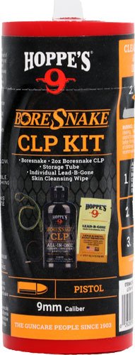 Alternative view of HOPPES BORESNAKE CLEANING KIT - COMBO W/CLP 9MM PISTOL