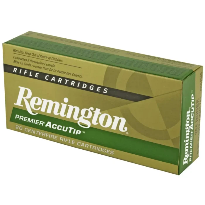 Alternative view of REMINGTON PRA204B 204 RUGER 40GR ACCUTIP-V BT 20 RD/BX 10 BX/CS