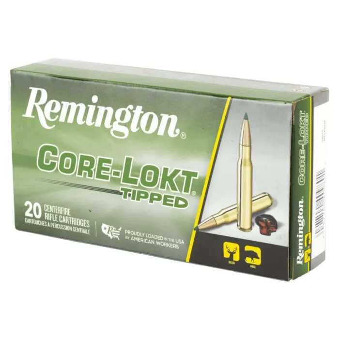 Alternative view of REMINGTON RT243WA 243 WIN 95GR CORE-LOKT TIPPED 20 RD/BX 10 BX/CS