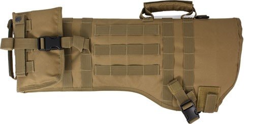 Alternative view of RED ROCK MOLLE RIFLE SCABBARD - COYOTE TAN