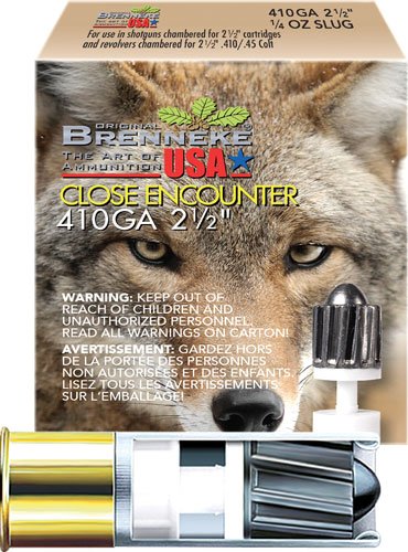 Alternative view of BRENNEKE USA CLOSE ENCOUNTER - 410 2.5" 1/4OZ SLUG 5RD 90BX/C