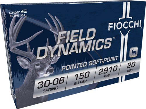 FIOCCHI 30-06 150GR PSP - 20RD 10BX/CS