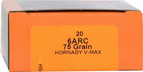 Alternative view of HSM 6MM ARC 75GR V-MAX - 20RD 25BX/CS