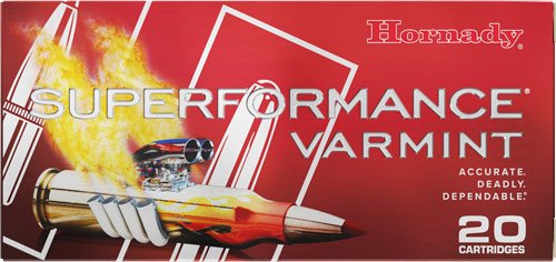 HORNADY SPF VARMINT 243 WSSM - 75GR V-MAX 20RD 10BX/CS