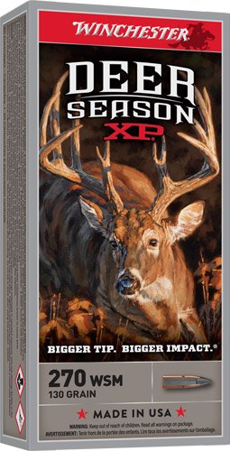 Alternative view of WINCHESTER DEER XP 270 WSM - 130GR EXTREME PT 20RD 10BX/CS