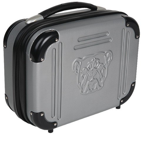 BULLDOG POLYCARBONATE PISTOL - CASE W/ TSA COMO LOCK GREY 9"