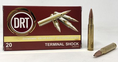 DRT 30-06 Ammunition DRT3006175TS 175 Grain Terminal Shock Hollow Point 20 Rounds