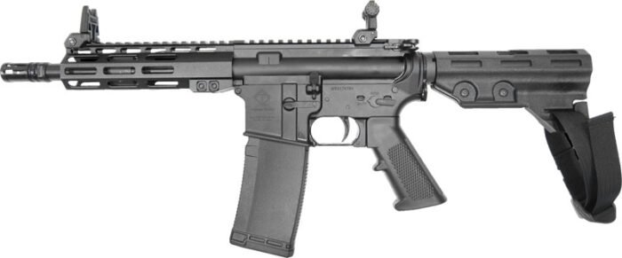 Alternative view of ATI MILSPORT PISTOL 300AAC - 30RD 8.5" A2 PISTOL GRIP BRACE
