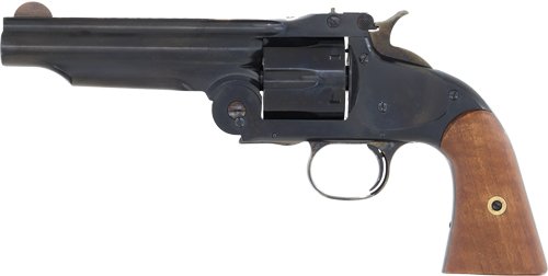 Alternative view of CIMARRON NO.3 AMERICAN 45LC - 1ST MODEL 5" FS BLUED WALNUT