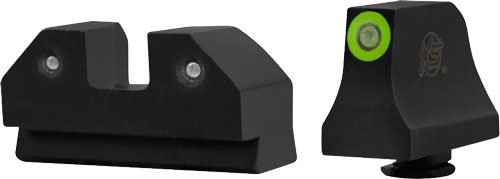 XS R3D FOR GLOCK 43X/48 3-DOT - GREEN TRITIUM SET