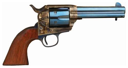 CIMARRON P-MODEL 45LC 4.75" - FS CC/CHARCOAL BLUED WALNUT