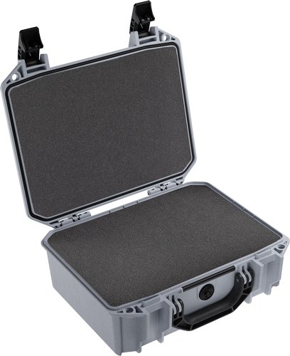 Alternative view of PELICAN VAULT MEDIUM PISTOL - CASE W/ FOAM GHOST GRAY