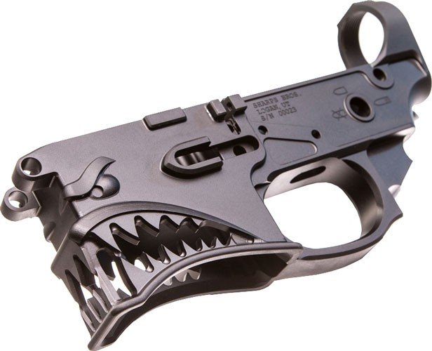 Alternative view of SHARPS BROS HELLBREAKER AR-15 - STRIPPED LOWER RECEIVER BILLET