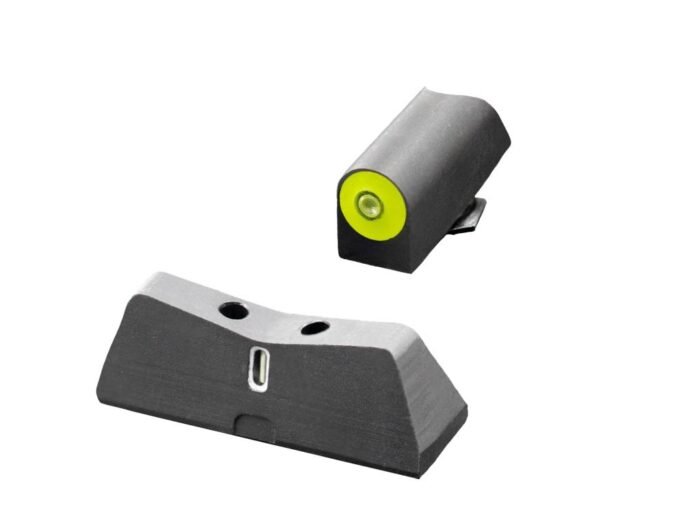 XS Sight DXT2 Big Dot Sight for Colt 1911 Enhanced all barrel lengths BCMS Cut - Yellow