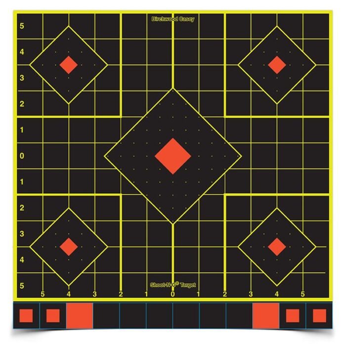 Birchwood Casey SHOOT NC 12 in Sight-In 12 Targets and 144 Pasters