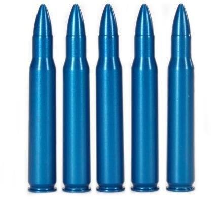A-Zoom Aluminum Snap Caps .30-06 Blue 5/pk