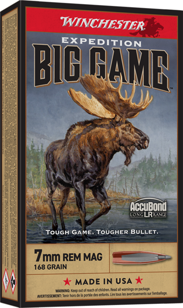 WINCHESTER EXPEDITION BIG GAME 7MM 168GRS ACCUBOND LR 20RD BX 200RD CASE