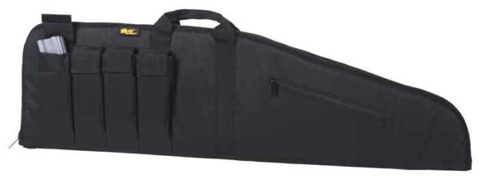 Alternative view of US PEACEKEEPER 45" MSR CASE BL - 4 MAG POUCHES 600 DENIER BLACK