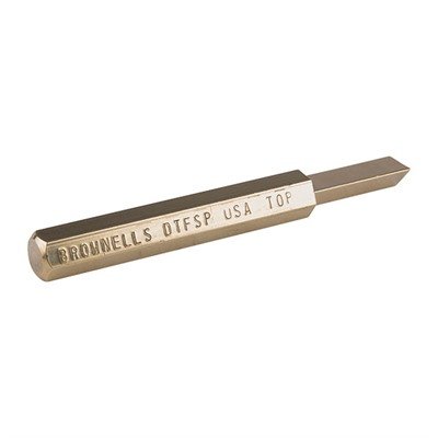 DOVETAIL FRONT SIGHT DRIFT PUNCH .280'' BASE WIDTH BRASS