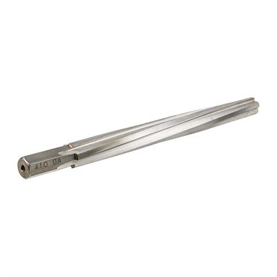 SPIRAL FLUTE LONG FORCING CONE REAMER, .410 BORE, 3/8'' HEX