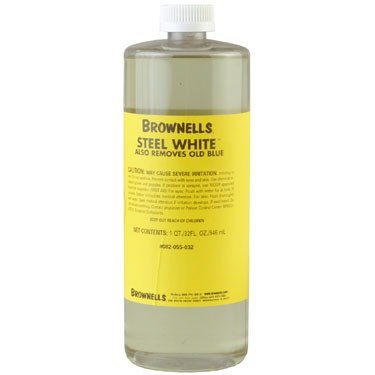 STEEL WHITE RUST & BLUE REMOVER, 1 QUART (32OZ)