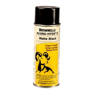 ALUMA-HYDE II, MATTE BLACK, 12 OZ AEROSOL