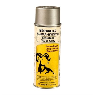 ALUMA-HYDE II, MATTE STAINLESS STEEL GRAY,  12 OZ AEROSOL